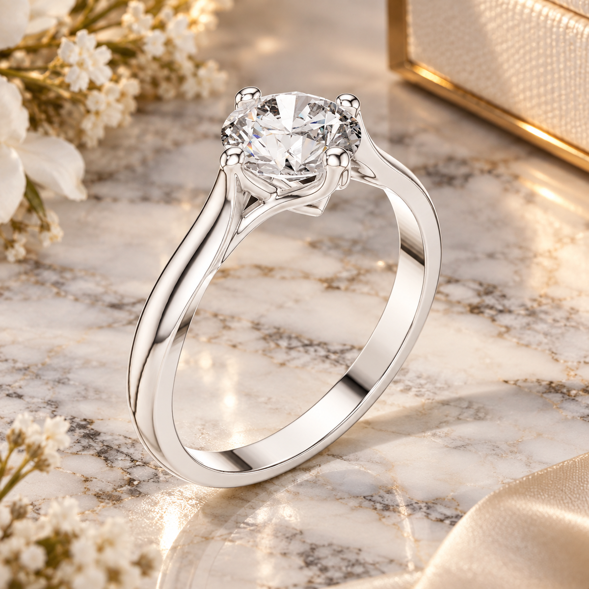 1.00 Ct Ring in 925 Sterling Silver – 00001L (12)