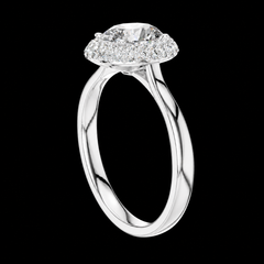 1.381 Ct Ring in 925 Sterling Silver