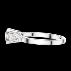2.02 Ct Ring in 925 Sterling Silver