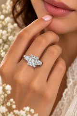1.40 Ct Ring in 925 Sterling Silver