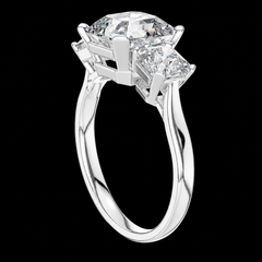 4.05 Ct Ring in 925 Sterling Silver