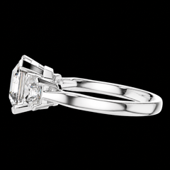 4.05 Ct Ring in 925 Sterling Silver