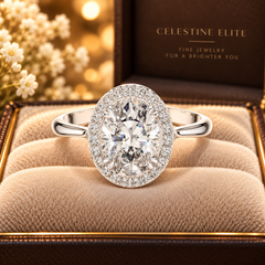 0.176 Ct Ring in 925 Sterling Silver