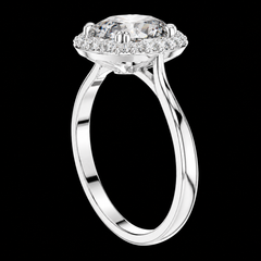 0.176 Ct Ring in 925 Sterling Silver