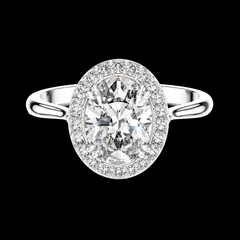 0.176 Ct Ring in 925 Sterling Silver