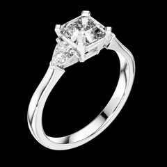 2.00 Ct Ring in 925 Sterling Silver
