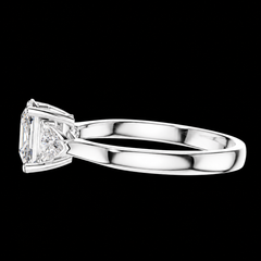 1.30 Ct Ring in 925 Sterling Silver