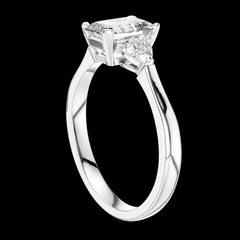 1.30 Ct Ring in 925 Sterling Silver