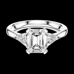 1.30 Ct Ring in 925 Sterling Silver